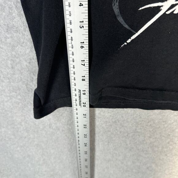 Vintage The Used Band Womens M Rare Black Rose Emo Screamo Metalcore Pop Punk - Picture 6 of 9